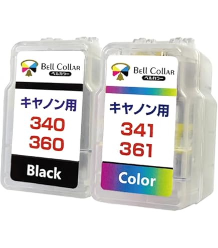 Amazon.co.jp: キャノン BC-360 BC-361 ブラック＋カラー＋工具